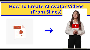 How to create an AI avatar video from a presentation