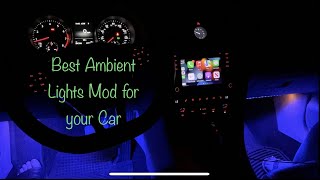 Best Ambient Lights Mod for your Car, by FLASHARK! by Adonay Lopez-Gonzalez 535 views 2 years ago 9 minutes, 10 seconds