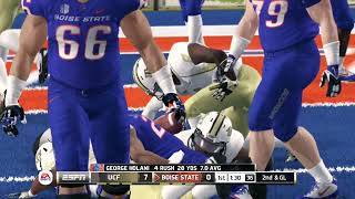 Ucf Knights Vs Boise State Broncos  Ncaa Football 14  Updated To 2023 2024 Rosters