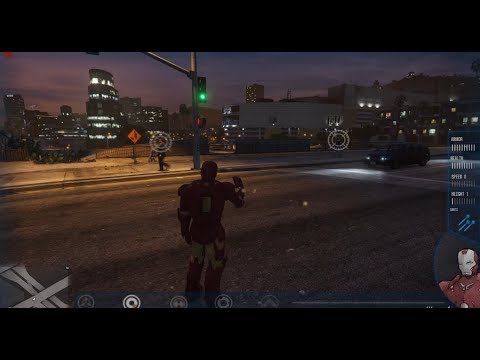 как установить мод на железного человека в GTA V