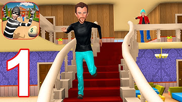 Scary Robber House Pranks: 3d Thief Games - Gameplay Walkthrough Part 1 (Android, iOS)