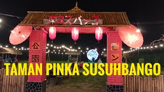 Nongkrong kekinian Malam Minggu di Taman Pinka Susuhbango , Kediri