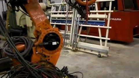 Nachi SA160F Robot with Spot welder