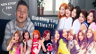 Non Kpop Fan Reacts To Girl Groups | Twice, Blackpink, Red Velvet