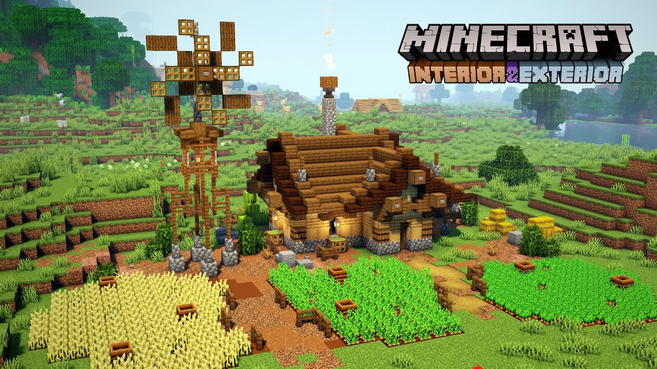 Minecraft  How to Build a Medieval Country House 