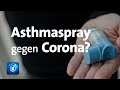 Asthmaspray gegen Corona - erhoffter "Game Changer"?