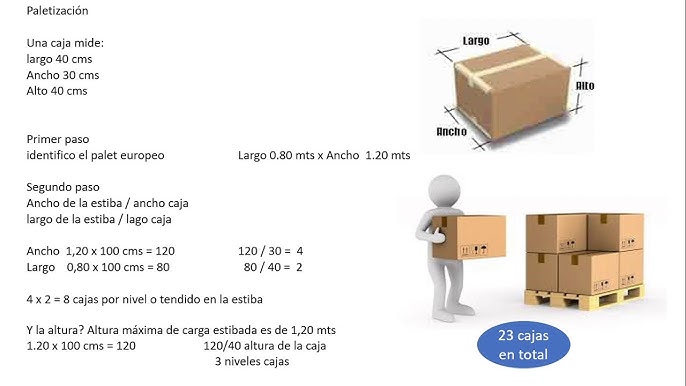 CAJA DE CARTON 60 x 40 x 40 cm x6 UNIDADES - Cartón y Estiba