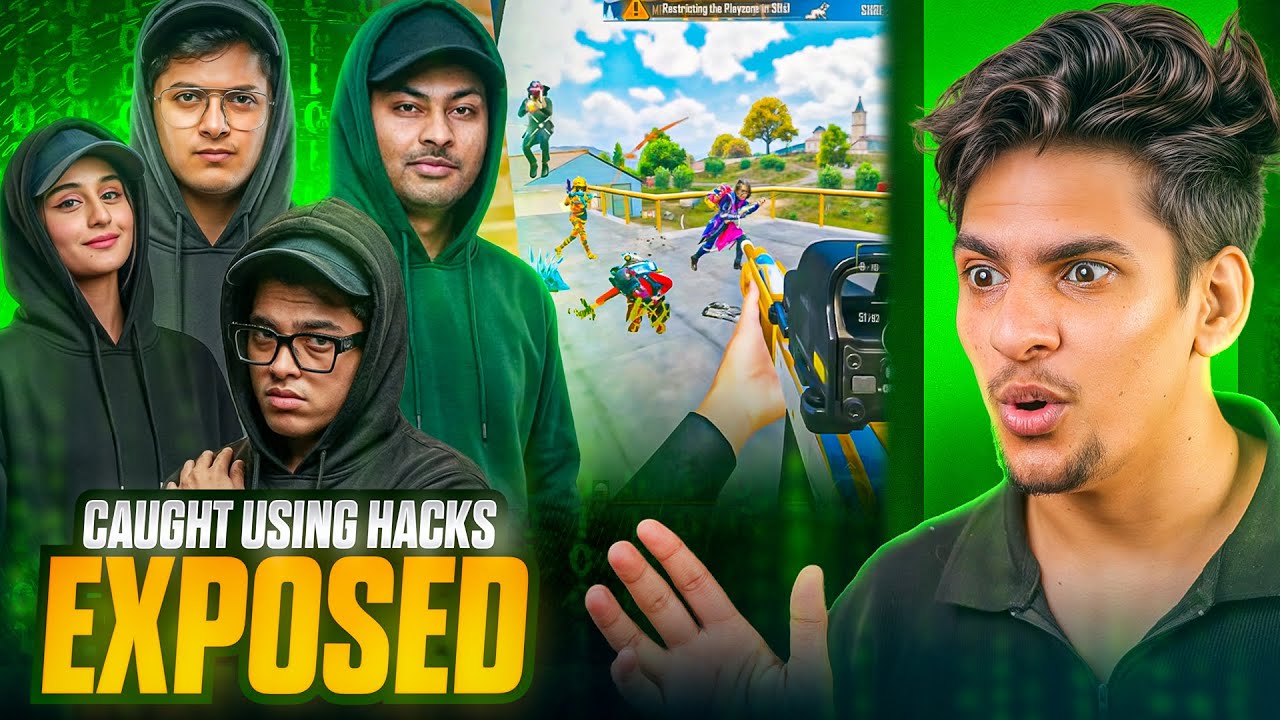 BGMI’s Biggest YouTubers Caught Using Hacks? BGMI Youtuber Exposed