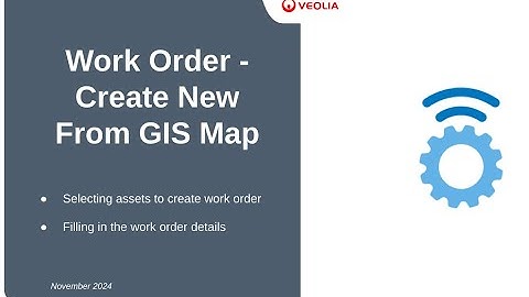 How to Create a Work Order from GIS Map Assets in Kloudgin