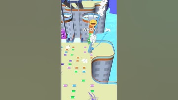 Bridge Race All Levels Gameplay Android,ios Level 35 #short