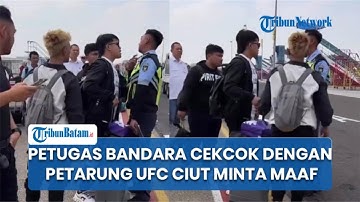 PETUGAS Bandara Bentak Jeka Saragih Tuduh Sang Petarung UFC Merokok, Ciut Langsung Minta Maaf
