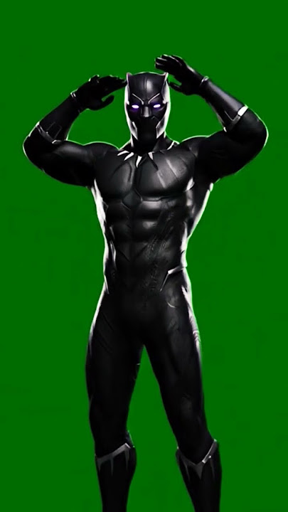 Black Panther 🖤 Green Screen Video 😱 #greenscreen #animation #vfx #edit #visualeffects #chromakey