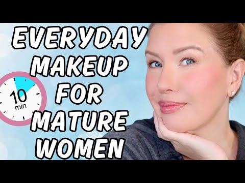 Quick & Easy Everyday Makeup Tutorial For Mature Skin