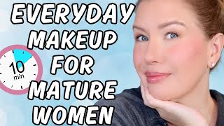 Quick &amp; Easy Everyday Makeup Tutorial For Mature Skin