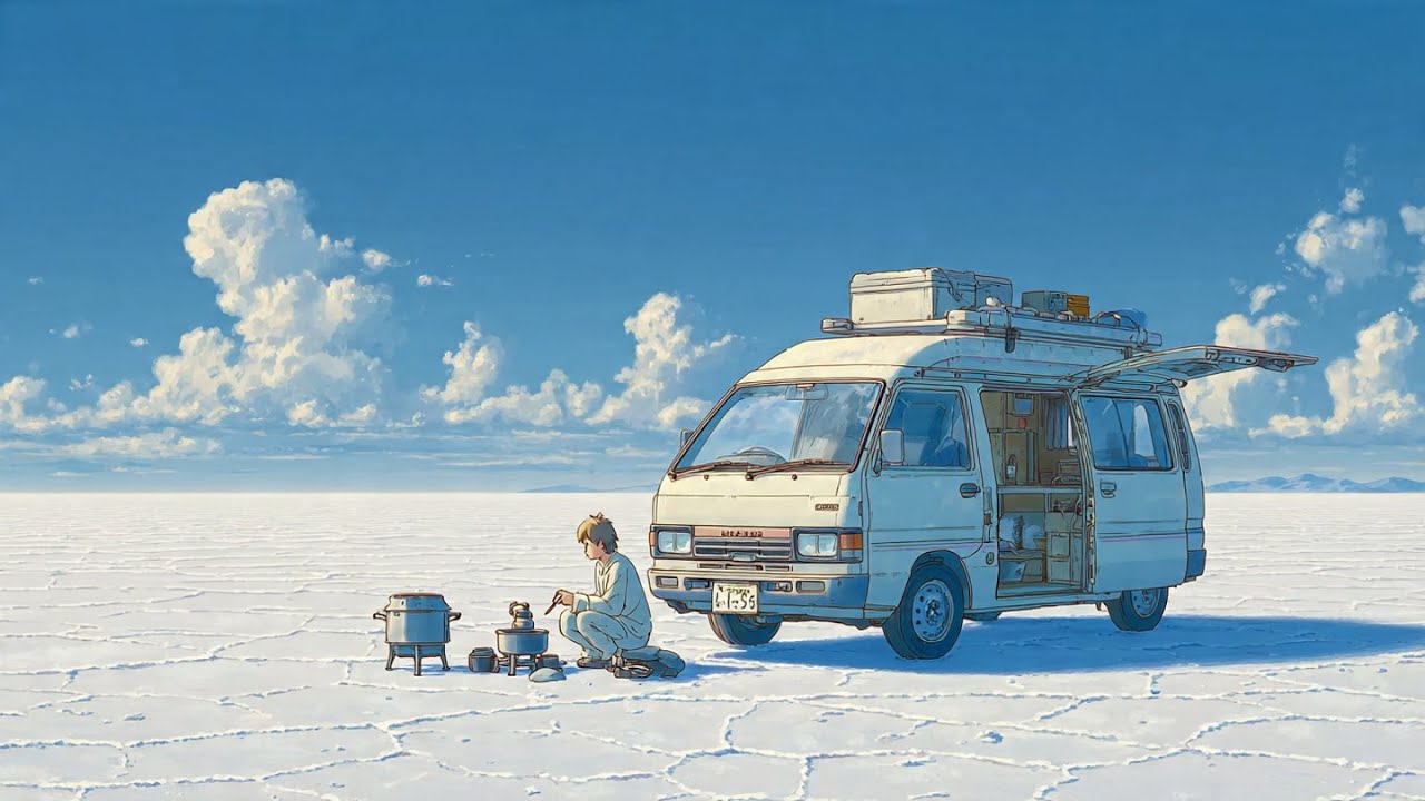 🌿 Peaceful Cabin Lo-fi | Cozy Fireplace & Rain Sounds