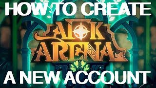 HOW TO CREATE A NEW ACCOUNT AND SWITCH ACCOUNTS | AFK ARENA screenshot 4