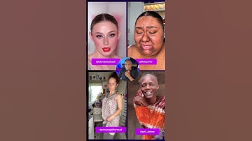 Makeup transformation challenge who won it ? #makeuptransformation