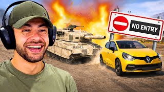 VOS VOITURES vs LA BASE MILITAIRE sur GTA 5