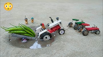 Diy tractor stuck in mud mini science project Part 27 || @TechnicalAvnishh || @KeepVilla