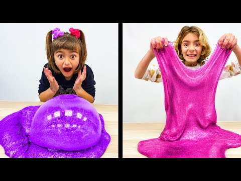 Gisele y Claudia hacen slime Las Ratitas