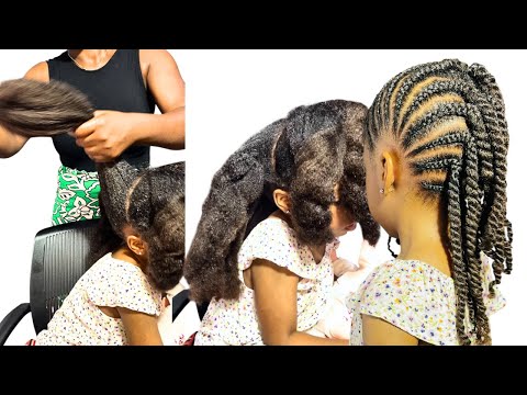 Quick and Easy Hairstyle For Kids/ No Braids, No Extensions Back To School
