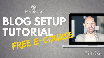 How to start a Wordpress blog 💎(+Free E-Course)