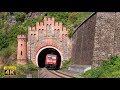 Rhine Valley Rail Traffic Historic Rail Tunnels Jumping Railroad Crossings Scenic Towns 4K Rhine Valley Rail Traffic Historic Rail Tunnels Jumping Railroad Crossings Scenic Towns 4K