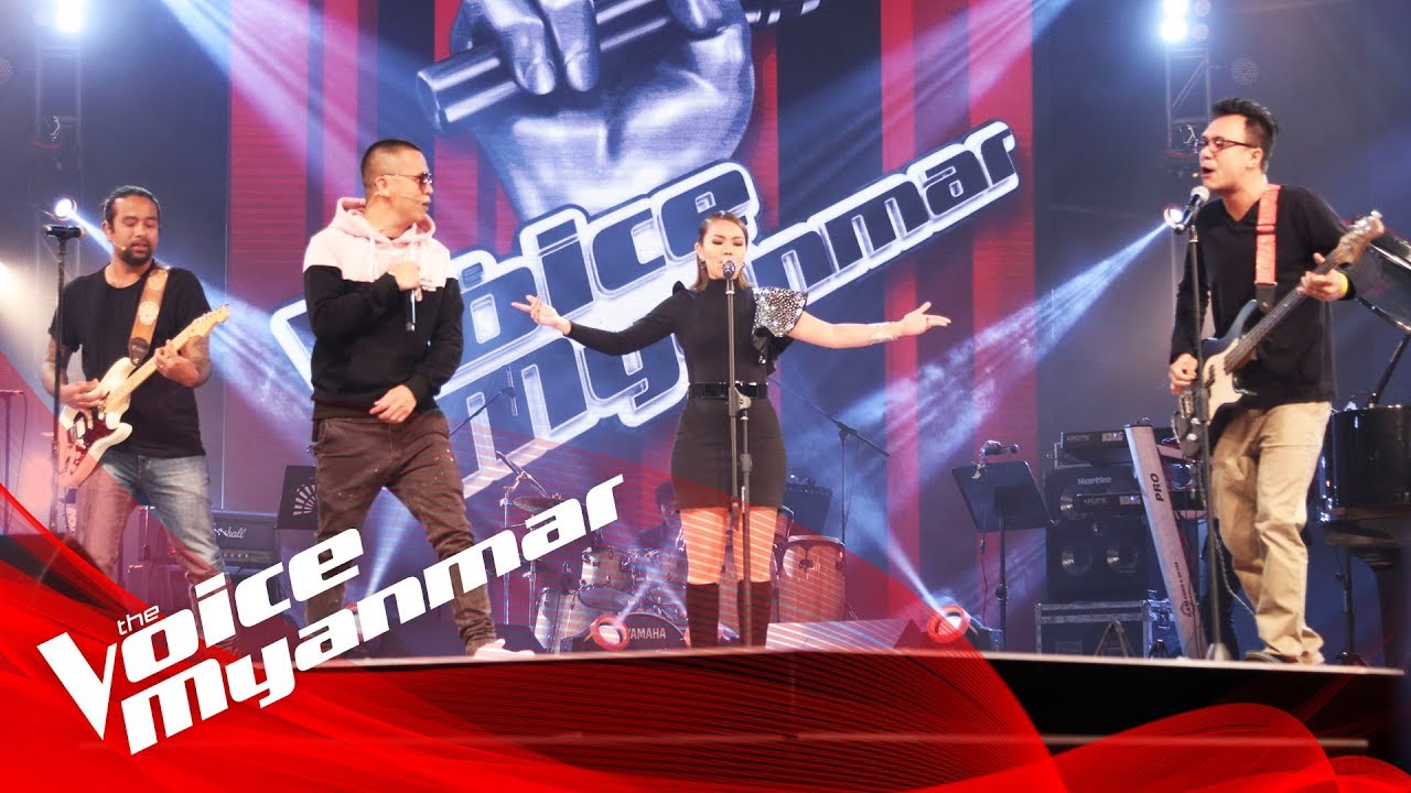 "ေရေပၚဆီ / Rap 'N' Roll" - Live Final - The Voice Myanmar 2018