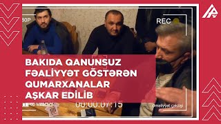 Evdə Və Restoranda Qanunsuz Qumar Oyunları Təşkil Edənlər Tutuldu
