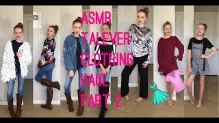 ASMR~ Talever Clothing Haul Part 2 👗❤️🌺