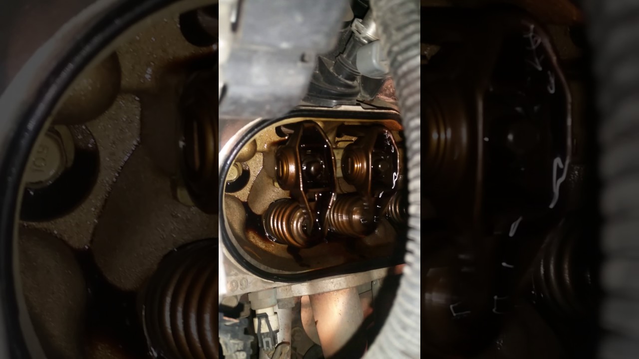 Right side with valve cover off YouTube