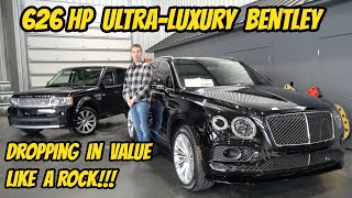 Why is the Bentley Bentayga DEPRECIATING RAPIDLY? (when no other ultra-luxury SUV is)