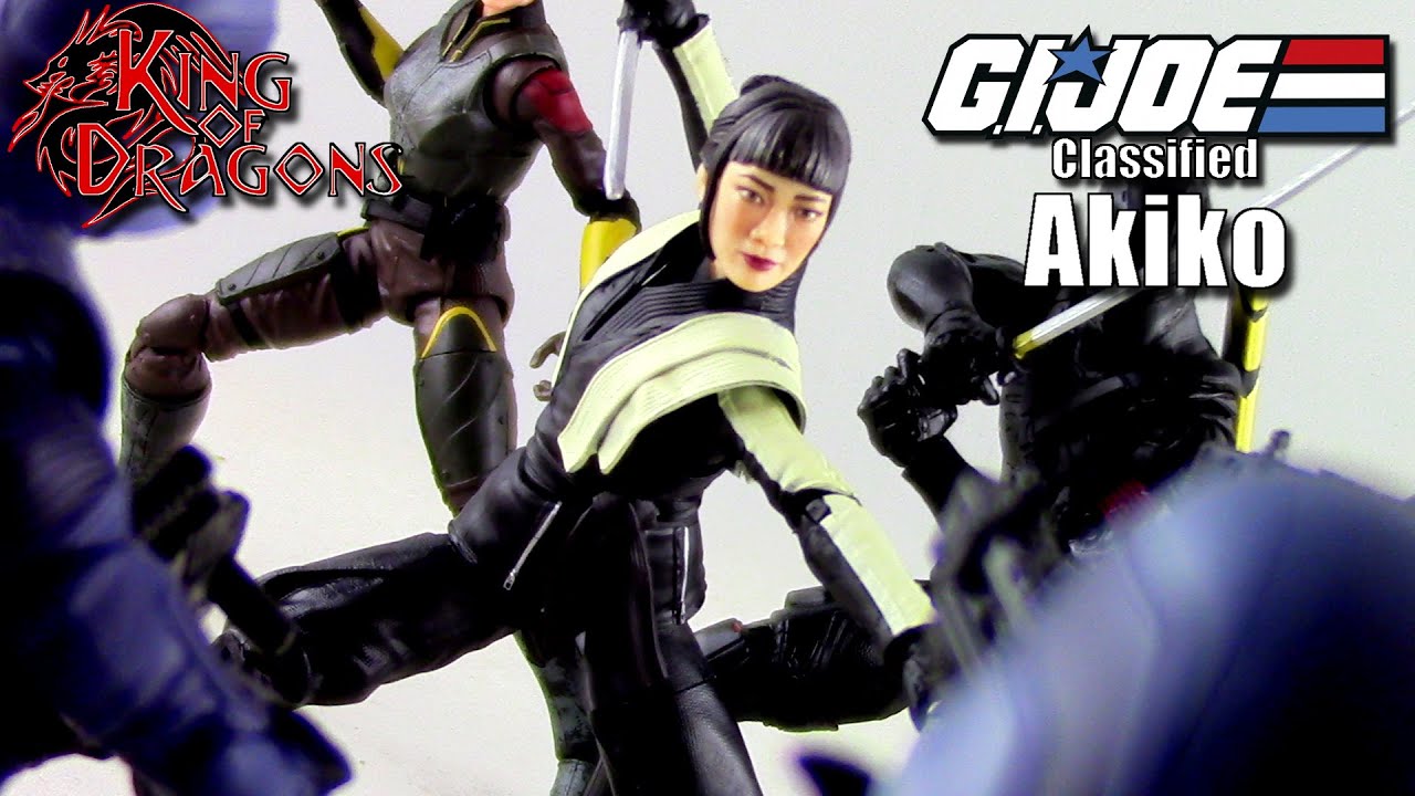 G.I. Joe Classified Series Snake Eyes G.I. Joe Origins Akiko
