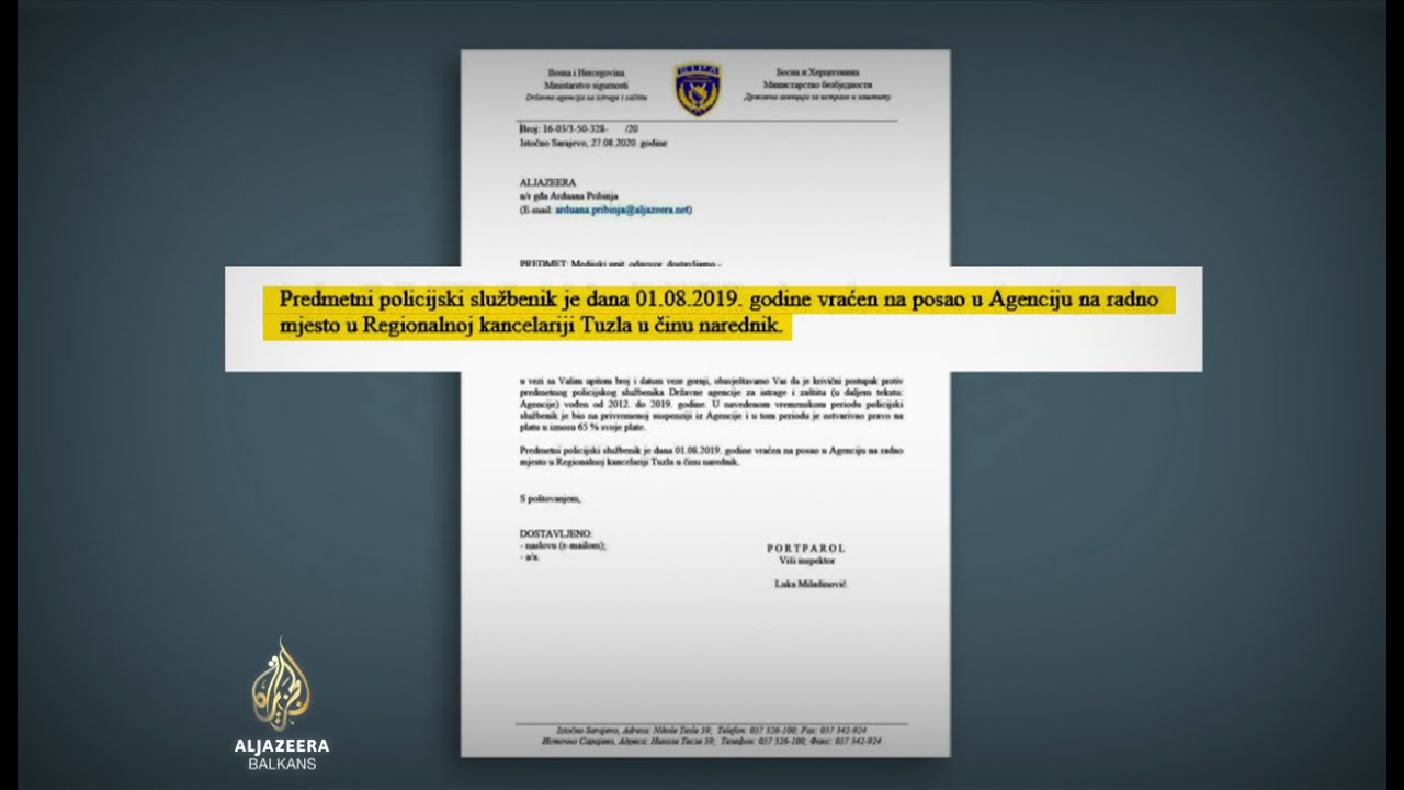 موظف في هيئة SIPA قام بابتزاز الأموال يُعاد إلى وظيفته