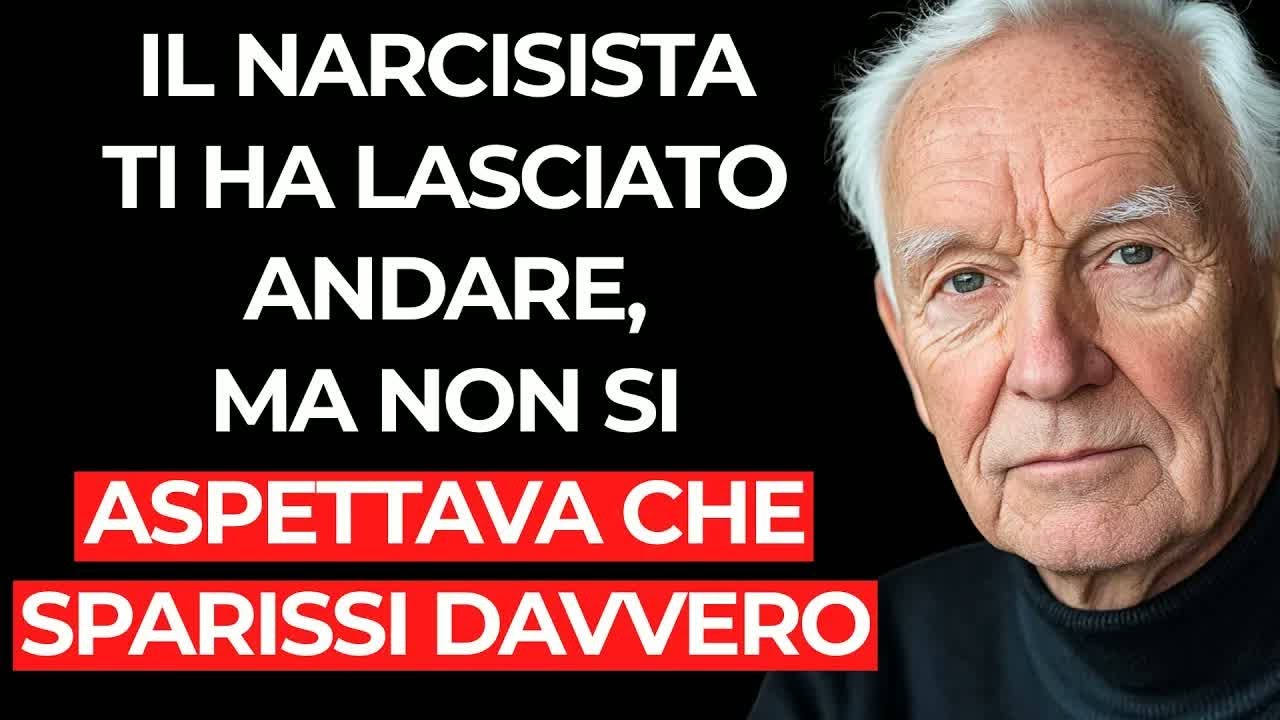 IL NARCISISTA TI HA LASCIATO ANDARE, MA NON SI ASPETTAVA CHE SPARISSI DAVVERO