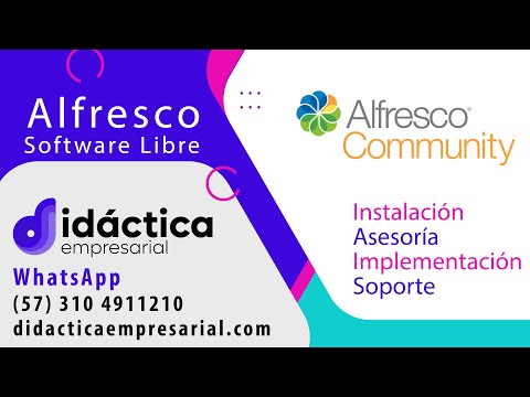 Alfresco Community - Implementación y entrenamiento