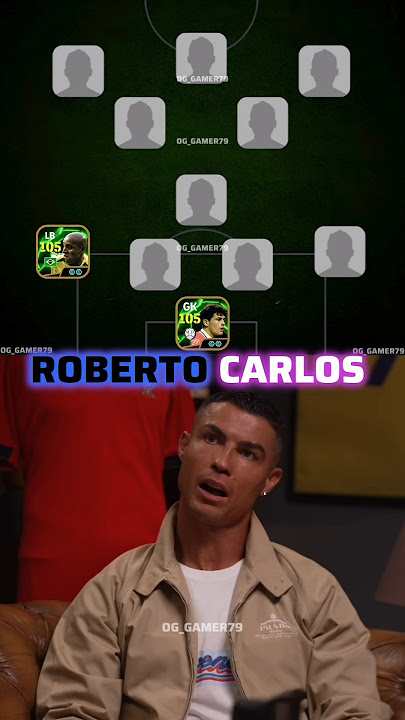 Cristiano Ronaldo eligió el once ideal de sus sueños 😱🔥 #efootball2024 #efootball2023