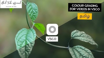 Video Colour grading | Video colour grading | Vsco Video Editing Tutorial @thugpostu7751