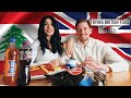 Lebanese wife trying British food &amp; drink for the first time | Part 1 | Weird | Random food &amp; drinks