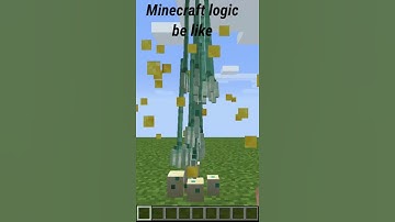 Minecraft logic be like (part 2) #shorts