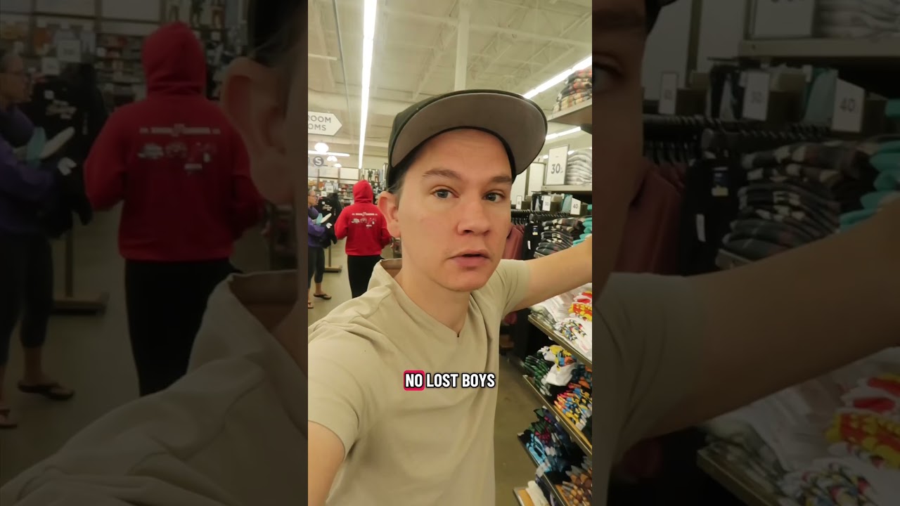 Risky Shopping for a Lost Boys Shirt