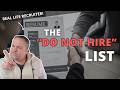 Can T Get A Job You May Be On The Do Not Hire List Can T Get A Job You May Be On The Do Not Hire List