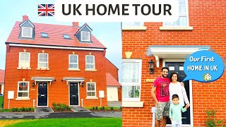 Touring a GORGEOUS 4 bed semidetached house in the UK | Our friend's New Build Home | UK Home Tour