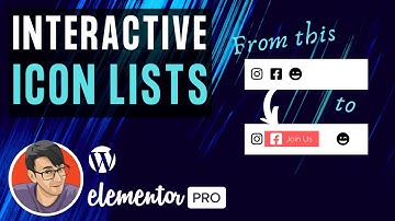 Elementor Interactive Icon Lists with Highlighted Backgrounds