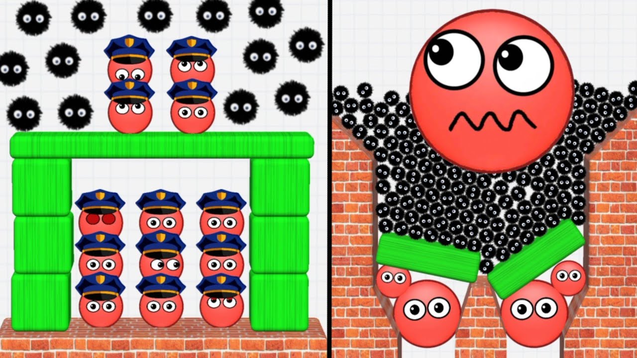 Hide Ball (save the doge) 🆚 rescue push/ 2048 gameplay