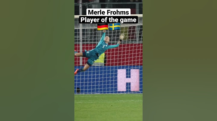 Merle FROHMS 🇩🇪🇸🇪 Player of the game