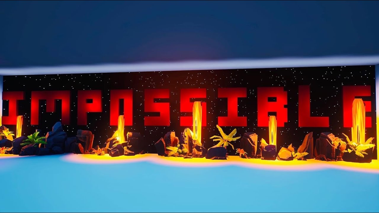 Fortnite Impossible Escape Room Tutorial! Code 448143670516 YouTube