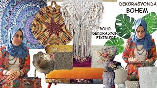 Dekorasyonda Bohem Boho Dekorasyon Fi̇ki̇rleri̇ İçmi̇mar Begüm Altin Pinarbaşi