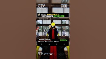 The reason for Sensei’s anger#shortsfeed#anime#shortvideo#assassinationclassroomedit#animeshorts