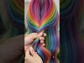 How to Create a Stunning Rainbow Twist Braid | Step-by-Step Hair Tutorial